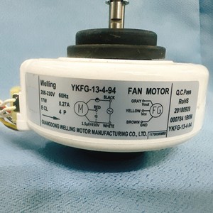 มอเตอร์พัดลม Ykfg-13-4-94 208-230V 17W 60Hz สำหรับเครื่องปรับอากาศใช้ภายใน - Product Image 1