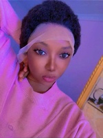 Perruque Bob Courte Bouclée Effet Naturel Coupe Féerique, Perruque Bob Courte Transparente 13x4 Lace Front en Cheveux Humains