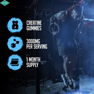 Gummies de créatine monohydrate en marque privée OEM, gummies pré-entraînement pour la croissance musculaire, pilules - Product Image 3
