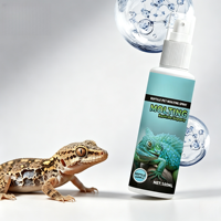 USMILEPET Spray de brumisation pour reptiles, supplément d'électrolytes pour une mue en douceur pour les geckos, dragons barbus, serpents et lézards