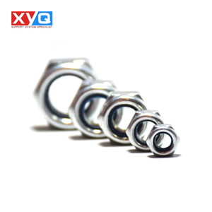 Tuerca de seguridad de nailon con cabeza hexagonal DIN985 Acero al carbono galvanizado - Product Image 2