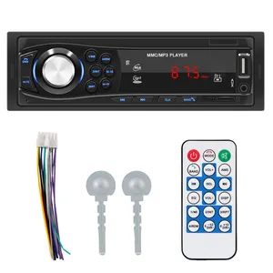 Araba MP3 çalar Stereo Autoradio araba radyo BT 12V In-dash 1 Din FM Aux alıcısı SD USB MP3 MMC WMA JSD-520