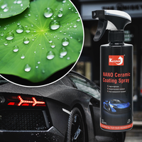 Revestimiento de pintura de cerámica Nano superhidrofóbico de alto brillo, abalorios de agua autolimpiantes, 500ml, plástico OEM para coches, agua, cuidado del coche