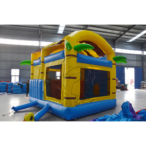 <span class=keywords><strong>Castillo</strong></span> Inflable Comercial de Aventura Pirata con Diseño de Cocodrilo de la Jungla, <span class=keywords><strong>Castillo</strong></span> Hinchable de Dibujos Animados HPFburg - Product Image 4