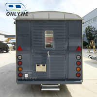 Nouveau véhicule de cuisine mobile vintage food caravan remorque retro citroen hy ice cream coffee food truck van entièrement équipé à vendre