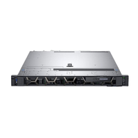 Server Rak 1U R6515 Soket Tunggal Memori DDR4 Komputasi Kepadatan Tinggi untuk Virtualisasi Server Penyimpanan Hot Plug