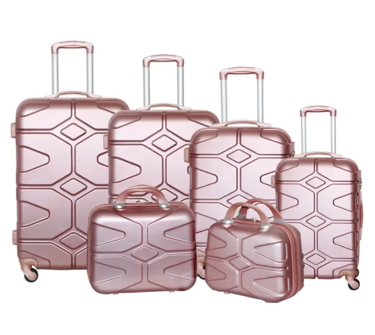 Ensemble de sacs de voyage valise en cuir, valise à roulettes, 3 pièces, 2021