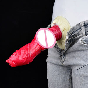 Dildo simpul anjing dengan pengisap pemijat <span class=keywords><strong>Vagina</strong></span> wanita steker <span class=keywords><strong>Anal</strong></span> barang erotis Bdsm mainan seks perbudakan untuk wanita permainan Masturbator dewasa - Product Image 3