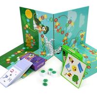 Cartes à Jouer Personnalisées en Plastique A5 pour Jeux de Société Amusants entre Famille et Amis, Vente en Gros