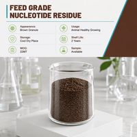 Poudre de résidus de nucléotides de qualité alimentaire 65% pour l'alimentation animale