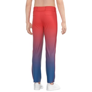 กางเกงเบสบอลสีแดงสำหรับผู้ใหญ่ ทีมแฟชั่นซับลิเมชั่น บอตตัน อเมริกัน เวียร์ - Product Image 6