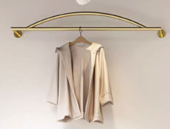 Commercio all'ingrosso per bambini e donne negozio di abbigliamento cremagliera per vestiti vestiti in oro di esposizione per bambini - Product Image 5