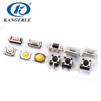 Interrupteurs tactiles en silicone sensibles Chinakel KEL-D003 à montage inversé, indice de protection IP53, DC12V 50mA 160gf/250gf, durée de vie 50000 cycles, AC250V