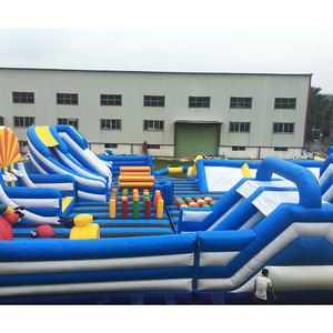 Parque de Trampolines Inflable Gigante Americano, el Más Grande del Mundo, para Saltar y Divertirse - Product Image 3