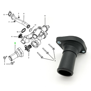 Termostato de Refrigeración del Motor 04884571AB para Dodge Journey, Chrysler Sebring, Jeep Compass, Patriot 2007-2020 2.0L 2.4L - Product Image 2