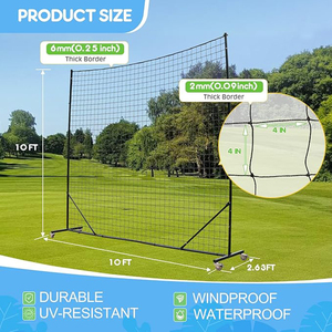 Rete Portatile Personalizzata per Bloccare Palloni, Rete Multiuso Resistente per <span class=keywords><strong>Allenamento</strong></span> <span class=keywords><strong>Sportivo</strong></span> all'Aperto, Produttore all'Ingrosso - Product Image 3