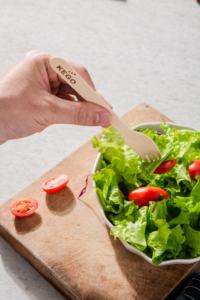 Magnolia Conifera Wooden Fork 6.3 Inch FSC Certified Biodegradable Compostable Degradable Eco-Friendly <b>Disposable</b> Cutlery - Product Image 6