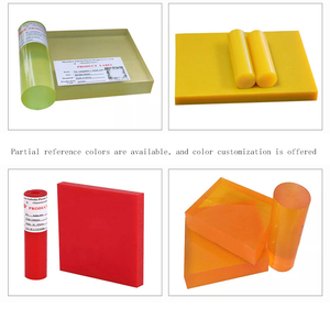 แท่งกลมโพลียูรีเทนอุตสาหกรรม (PU)-เส้นผ่านศูนย์กลาง8มม.-เส้นผ่านศูนย์กลาง300มม. ความแข็ง45-98A สีแดง/เหลือง/ดำ/ขาว - Product Image 5