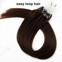 Extensions de cheveux vierges bruts européens, cuticules, micro anneau, pointes de kératine italienne pré-collé, fabriqué par xuang harmonie