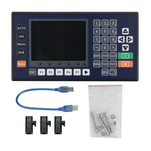 ตัวควบคุมการเคลื่อนที่ <span class=keywords><strong>CNC</strong></span> แบบ 1 แกน รุ่น TC5510V พร้อมจอ LCD สีขนาด 3.5 นิ้ว สำหรับเครื่อง <span class=keywords><strong>CNC</strong></span> Router เซอร์โวมอเตอร์ และมอเตอร์สเต็ปเปอร์ - Product Image 1
