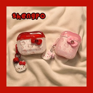 Custodia Morbida <span class=keywords><strong>Hello</strong></span> <span class=keywords><strong>Kitty</strong></span> per Pro 2, Compatibile con Auricolari Wireless di 4a, 1a, 2a e 3a Generazione - Product Image 3