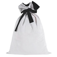 Sacs de noël imprimés par sublimation, pochettes vierges à cordon de serrage, nouvelle collection 2022 populaires