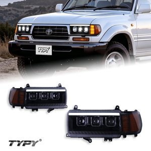 Clignotants à LED TYPY pour le bloc optique du Toyota Land Cruiser LC80 2002 - Product Image 1