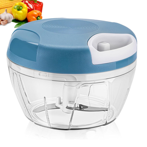 <span class=keywords><strong>Mini</strong></span> Procesador Manual de Alimentos, Potente Picador de Verduras, Ajo y Jengibre con Cuerda para Tirar, para Cocina - Product Image 1