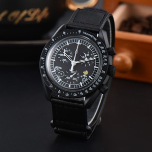 Nuovo Orologio Co-branded a Tre Quadranti con Cinturino in Nylon, Orologio al Quarzo da <span class=keywords><strong>Uomo</strong></span>, Orologio Sportivo da Regalo - Product Image 3