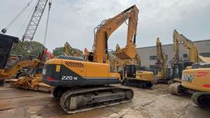 Excavadora Hyundai 220-9s de segunda mano Excavadora sobre orugas usada de alta calidad y barata en stock - Product Image 2