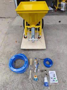 Máquina de Pulverización de Alta Potencia 5500W para Masilla de Yeso, Cemento, <span class=keywords><strong>Mortero</strong></span> y Pintura/Revestimiento Ignífugo, Capacidad de Tolva de 40L, Alta Eficiencia - Product Image 1