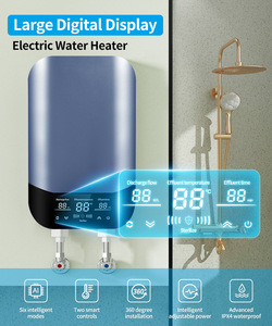 <span class=keywords><strong>Calentador</strong></span> de Agua Eléctrico Portátil Todo en Uno con Bomba de Calor, sin Tanque, IPX4, para Ducha, Precio de Fábrica Económico - Product Image 5