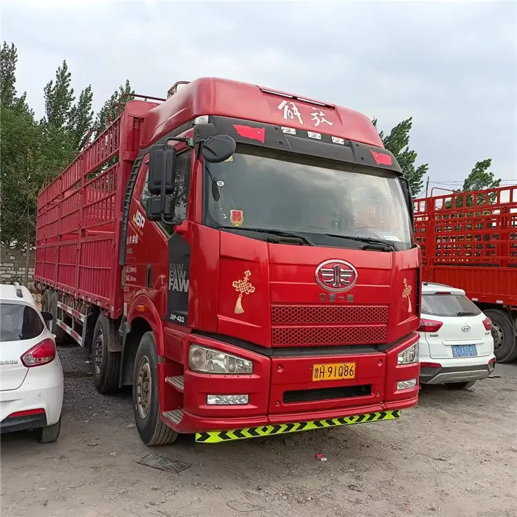 Faw Jiefang J6p 8x4 5.8 M High Displacement Row Semi-Pure Electric Dump Truck And Camion Electrico For Sale