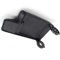 Couverture de boîte de rangement pour accoudoir de console centrale de voiture personnalisée pour BMW Série 3 E46 1998-2004, capuchon d'accoudoir, accessoires auto