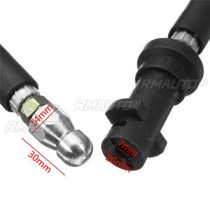 Tuyau de nettoyage de canalisations d'égout pour nettoyeur haute pression 6-20m, compatible Karcher série K - Product Image 6