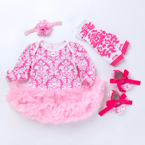 ชุดรอมเปอร์เด็กทารกผ้าฝ้ายดีไซน์สวยงามขายส่ง ชุดเสื้อผ้าเด็กบูติก - Product Image 3