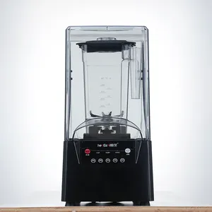Portable ice blender commercial machines for bubble tea shop ice crusher blender commercial smoothie