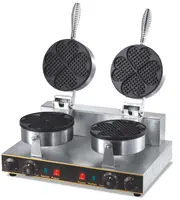 قوانغتشو معدات المطبخ مزدوجة الكهربائية التجارية الهراء صانع آلة الهراء بيكر مصنع مع CE