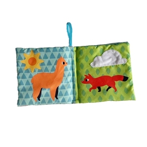 Sách Vải Mềm Dệt Hoạt Hình Cho Bé 100% Polyester Hàng Mới Về Để Giáo Dục Sớm - Product Image 2