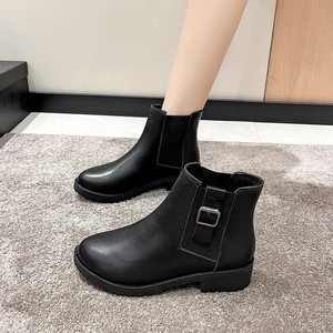 Botas de tacón medio y caña media, estilo <span class=keywords><strong>Dr</strong></span>. <span class=keywords><strong>Martens</strong></span>, con punta, tipo motociclista, para mujer, nueva colección Otoño/Invierno 2023 - Product Image 4