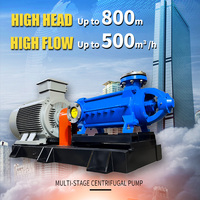 Pompa Dehuike High Head 400/500 Meter Tekanan Tinggi Horizontal Multistage Centrifugal