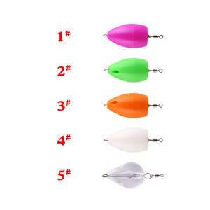 Accessoires de pêche auxiliaires colorés pour lancer à longue distance, dispositif de modification de la flottabilité (flottant/affleurant) en forme de huit - Product Image 1