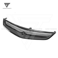 Grille avant personnalisée en fibre de carbone pour Honda Civic Fd2 2006-2010, style Feels