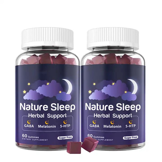 Biochealth OEM Sleep Gummies for Adults - Sleep Aid Supplement - Sugar-Free - Formulated with GABA, Magnesium, Melatonin