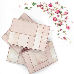 Custom Printing Gold Foil Cardboard Pink 24 Drawer Gift <strong>Empty</strong> Paper Makeup Beauty Christmas <strong>Advent</strong> <strong>Calendar</strong> <strong>Box</strong> for Cosmetic - Product Image 5