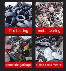 Двухвальный измельчитель для переработки отходов пластмасс, шин, резины (ПЭ, ПП, ПВХ, ЛПЭНП, ПНД) - Product Image 2