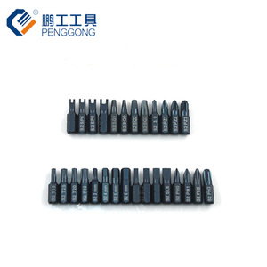 Penggong 28-Piece <b>Screwdriver</b> <b>Bit</b> <b>Set</b> Alloy Steel Phillips <b>Bit</b> Household Tool Kit For Furniture Door Window Repair - Product Image 2