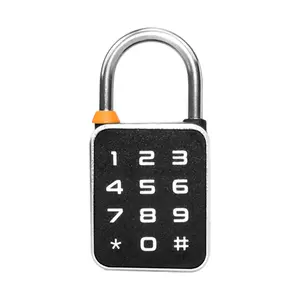2023 뜨거운 판매 휴대용 문 잠금 홈 보안 문 스마트 방수 자물쇠 배낭 자물쇠