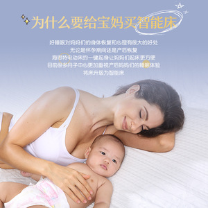 Lit intelligent électrique réglable de 1,8 m pour femmes enceintes et jeunes mamans, matelas en latex, tête de lit, mobilier de chambre à coucher - Product Image 5