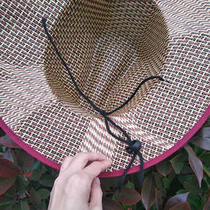 Sombrero de Paja Estilo Vaquero Marlboro, Ala Ancha, Protección Solar para Verano, Sombrero de Papiro para Hombre para Actividades al Aire Libre - Product Image 5